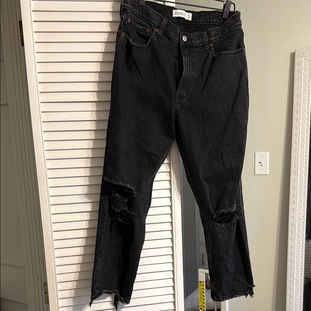 Abercrombie & Fitch Charcoal Jeans